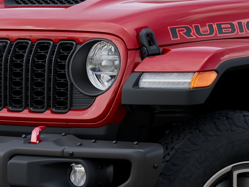 New 2027 Firecracker Red Clear-Coat Paint Jeep Rubicon X image 6