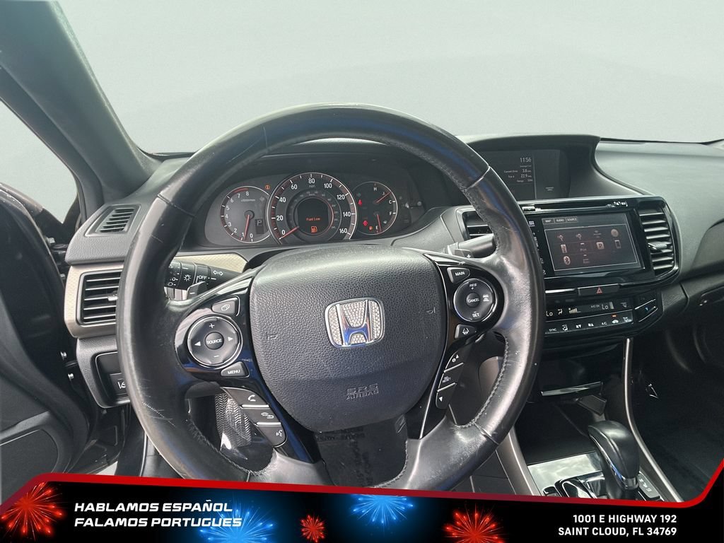Used 2017 Black Honda EX-L V6 image 14