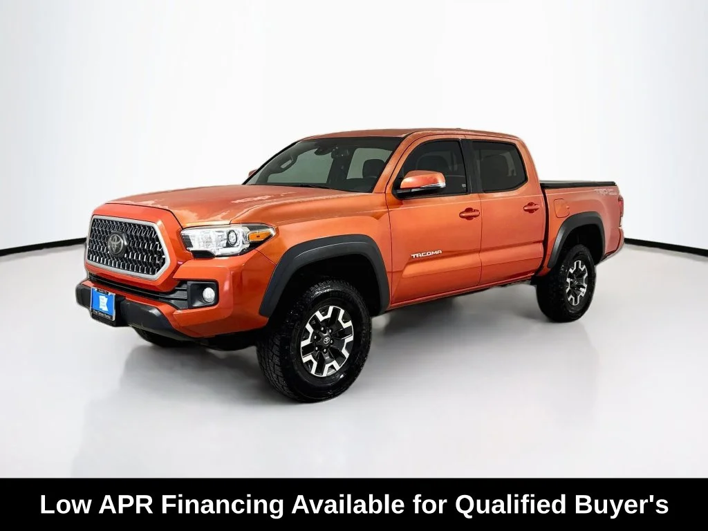Used 2018 Inferno Red Toyota TRD Off-Road image 3