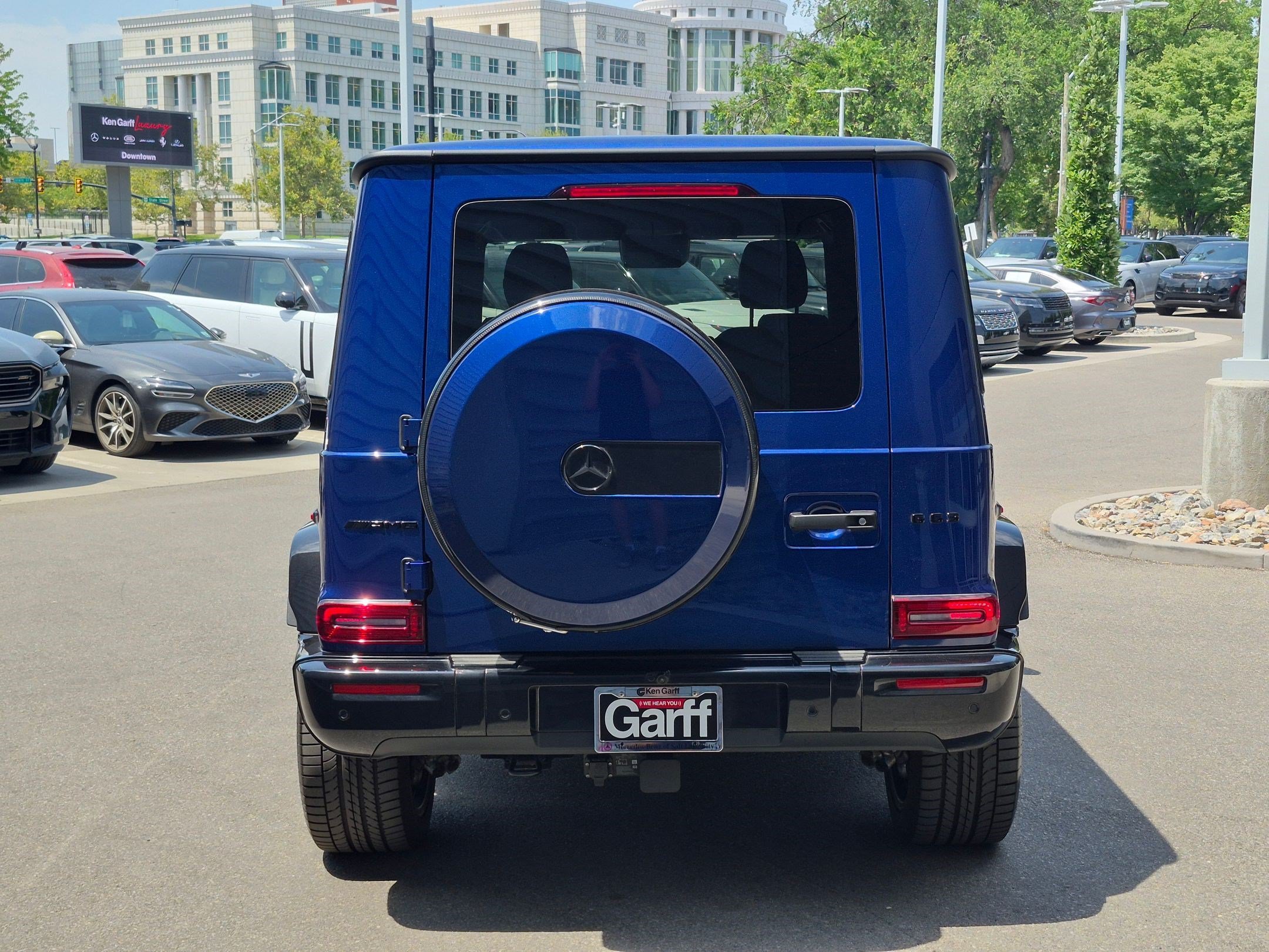 Used 2025 Brilliant Blue Metallic Mercedes-Benz AMG® G 63 image 4