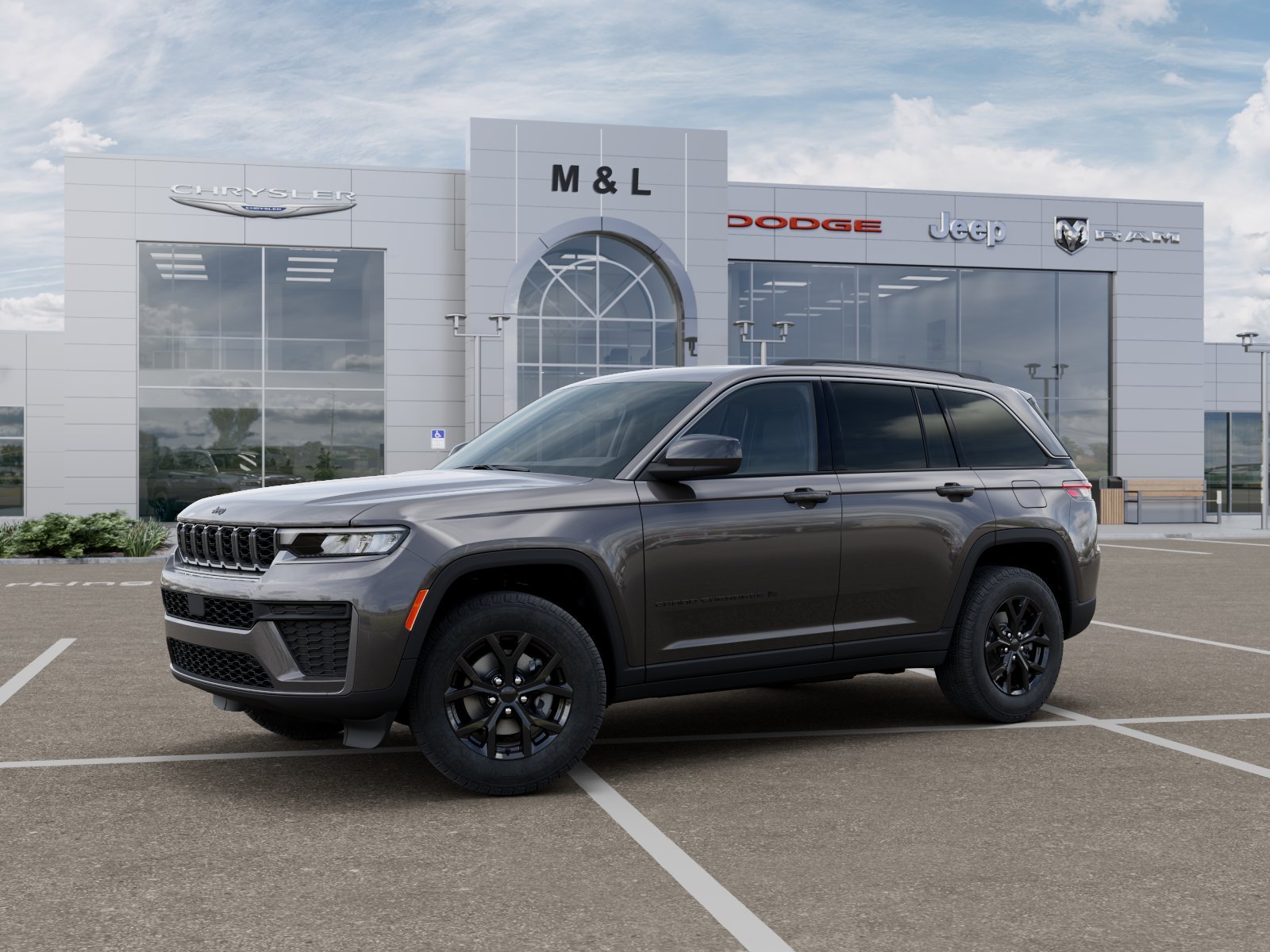 New 2026 Baltic Gray Metallic Clear-Coat Exterior Paint Jeep Altitude image 29