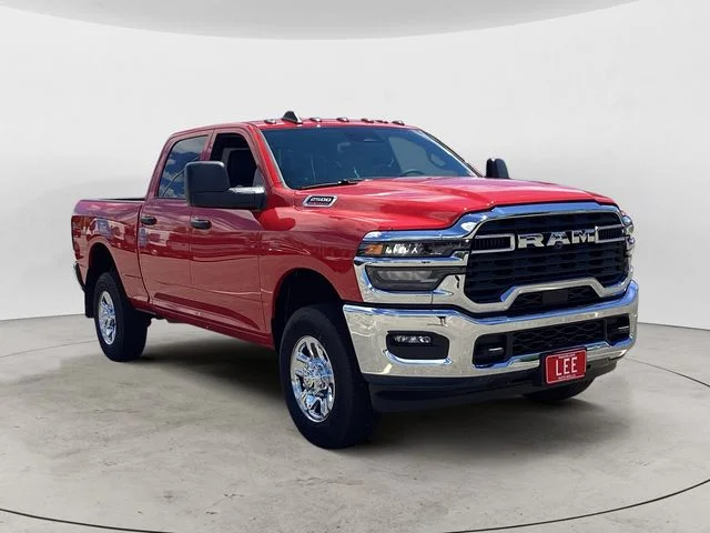 New 2026 Flame Red Clearcoat Ram TRADESMAN CREW CAB 4X4 6
