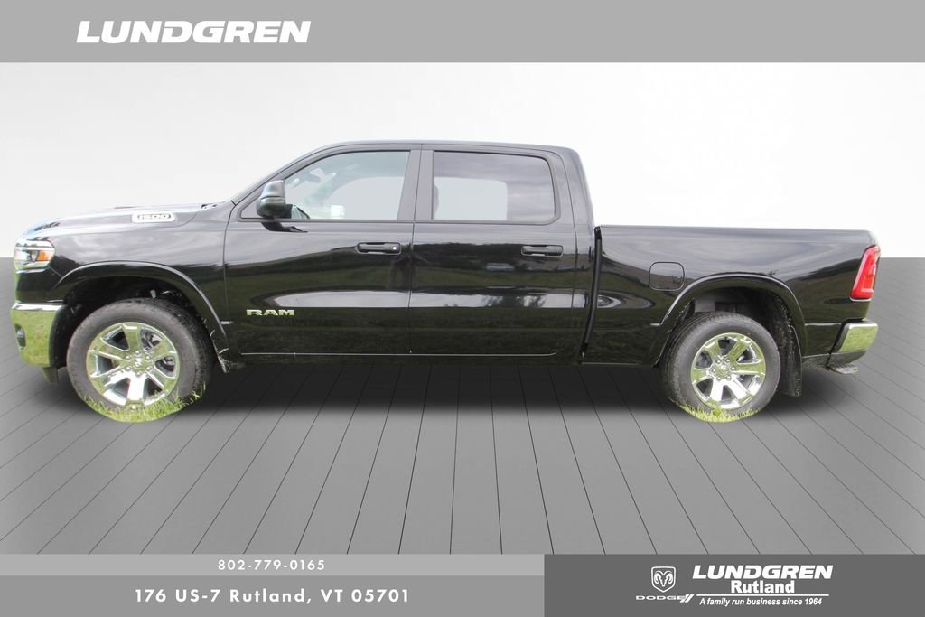 New 2026 Diamond Black Crystal Pearl-Coat Exterior Paint RAM Big Horn/Lone Star image 5