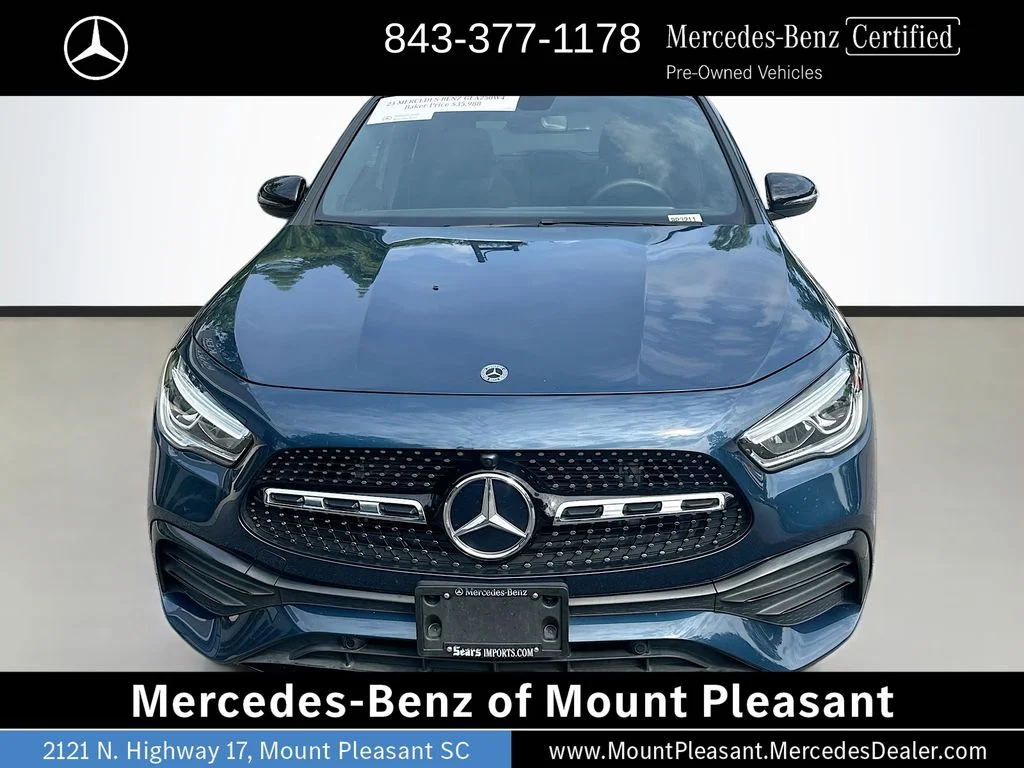 Certified Used 2023 Denim Blue Metallic Mercedes-Benz GLA 250 image 2