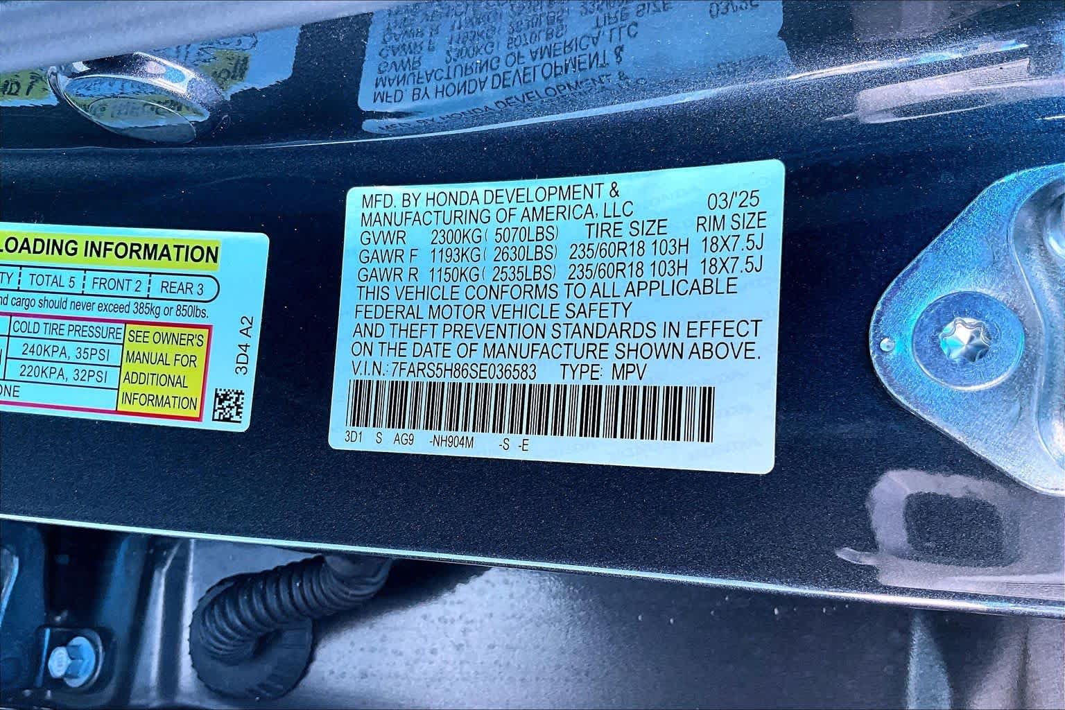Used 2025 Meteorite Gray Metallic Honda Sport-L image 32