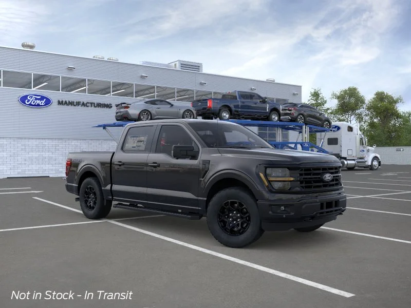 New 2026 Agate Black Metallic Ford XLT image 7