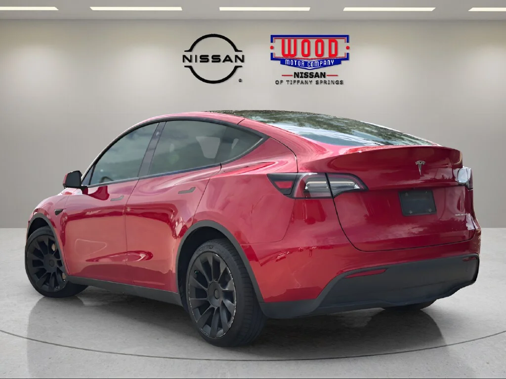 Used 2023 Red Multi-Coat Tesla Long Range image 3