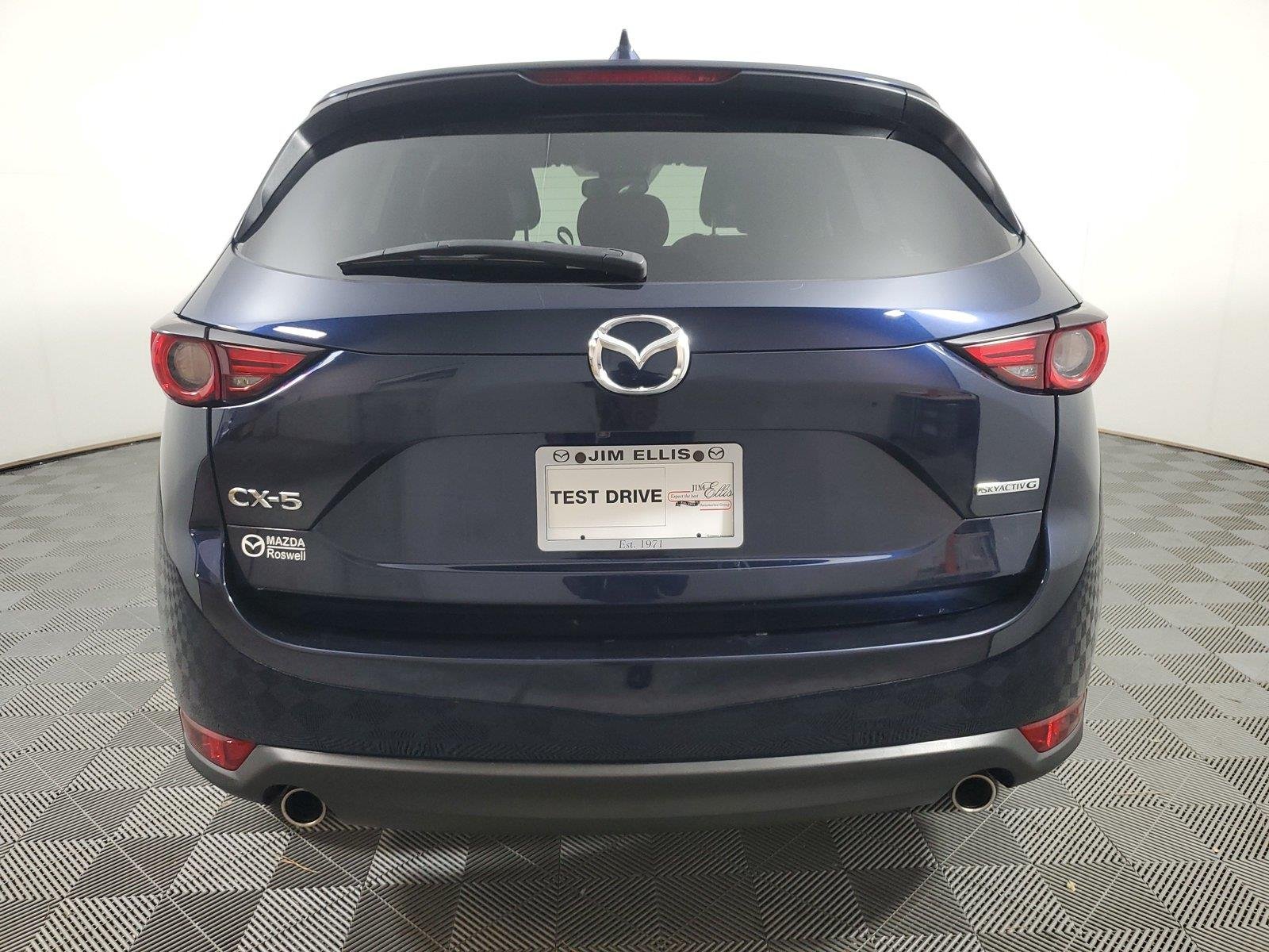 Used 2020 Deep Crystal Blue Mica Mazda Grand Touring image 5