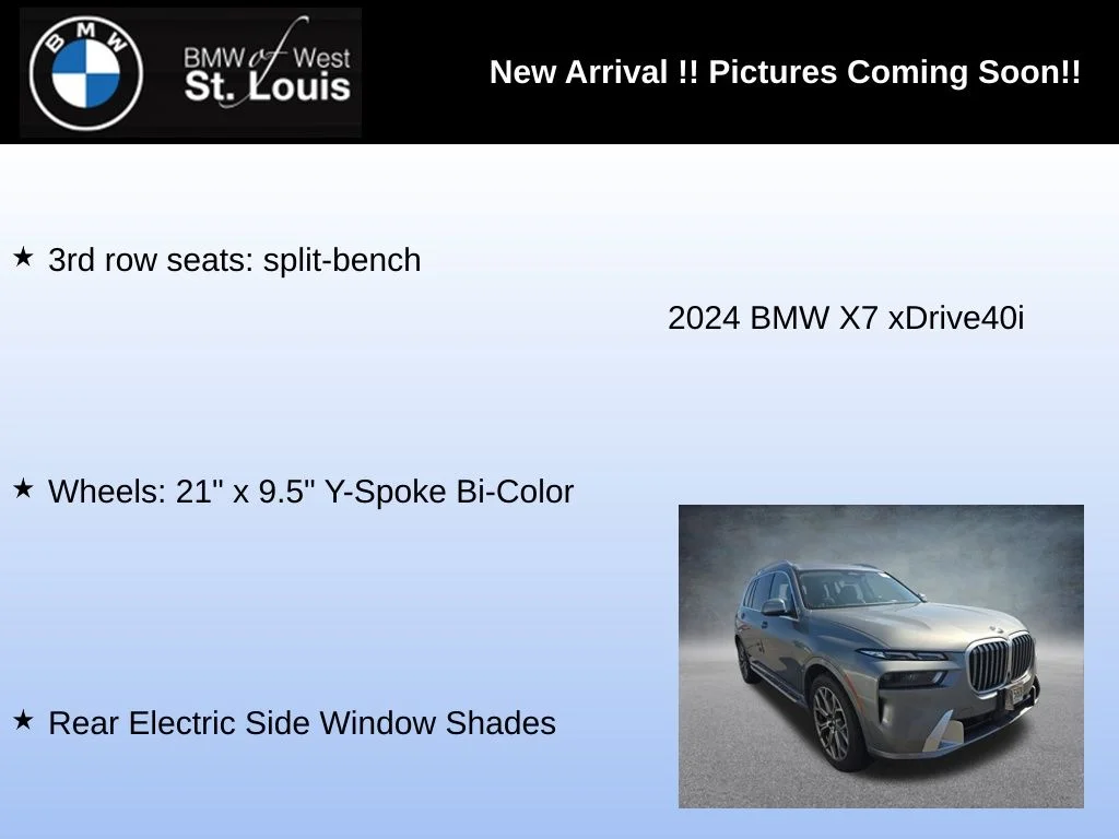 Used 2024 Gray BMW xDrive40i image 14