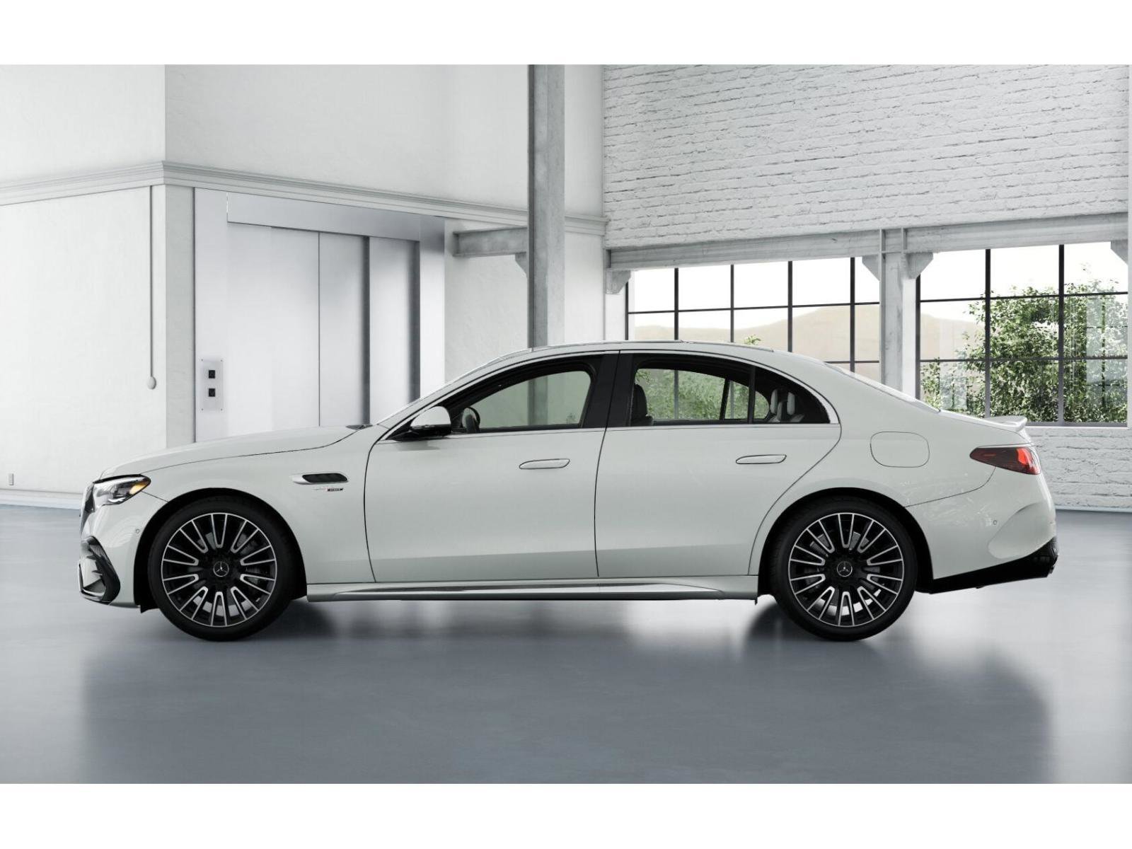 New 2026 MANUFAKTUR Moonlight White Metallic Mercedes-Benz AMG® E 53 E 4MATIC+ Sedan image 47