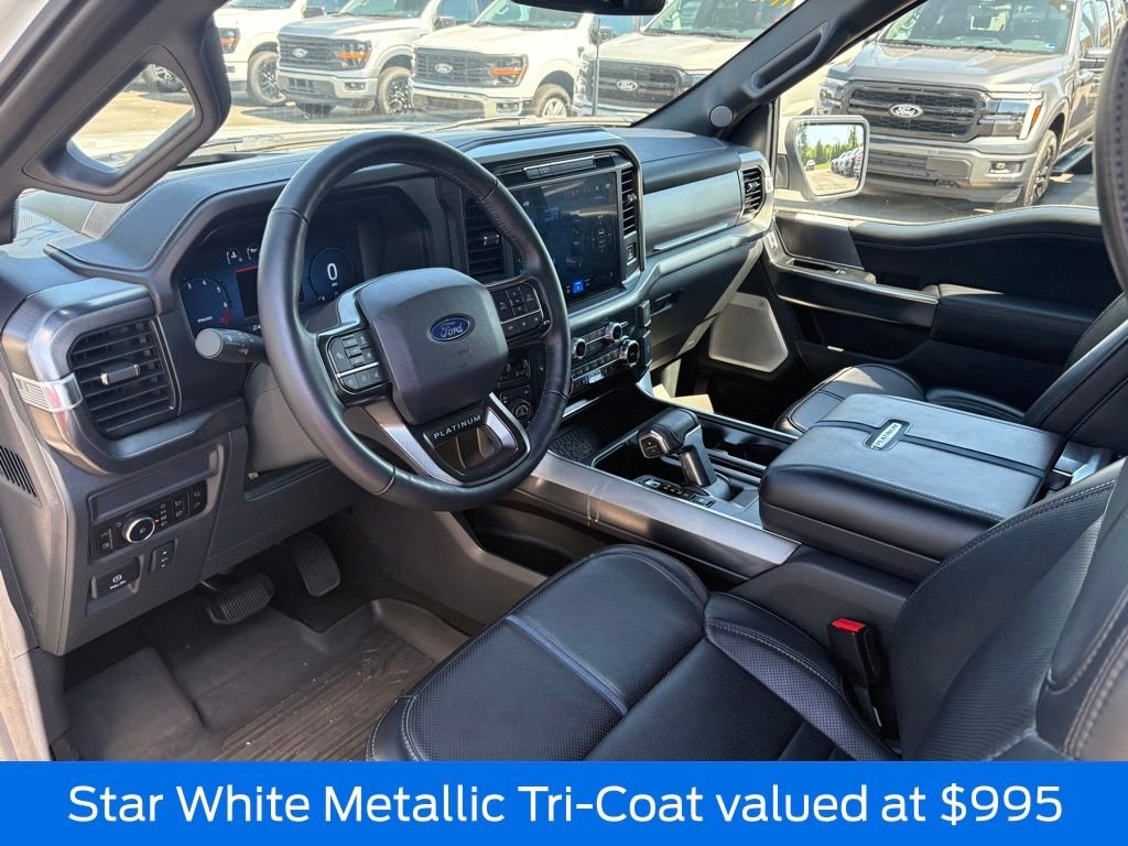 Used 2025 Star White Ford Platinum image 7