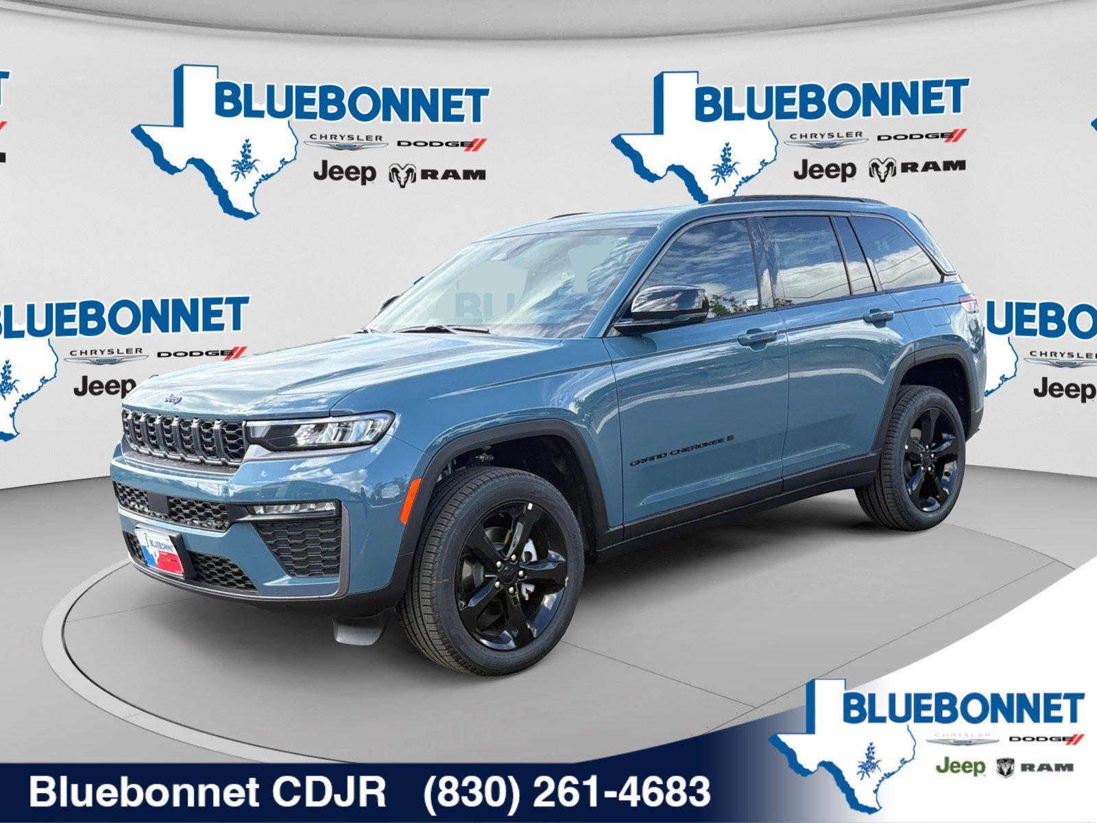 New 2026 Steel Blue Exterior Paint Jeep Limited image 1