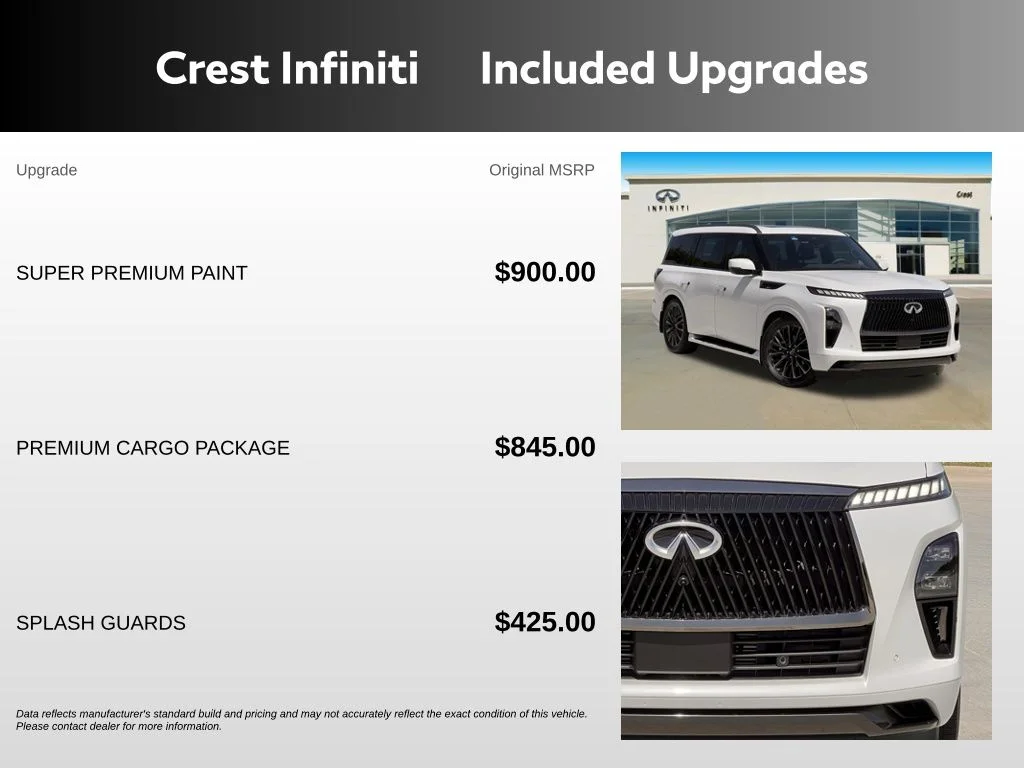 Certified Used 2026 Radiant White INFINITI AUTOGRAPH image 5
