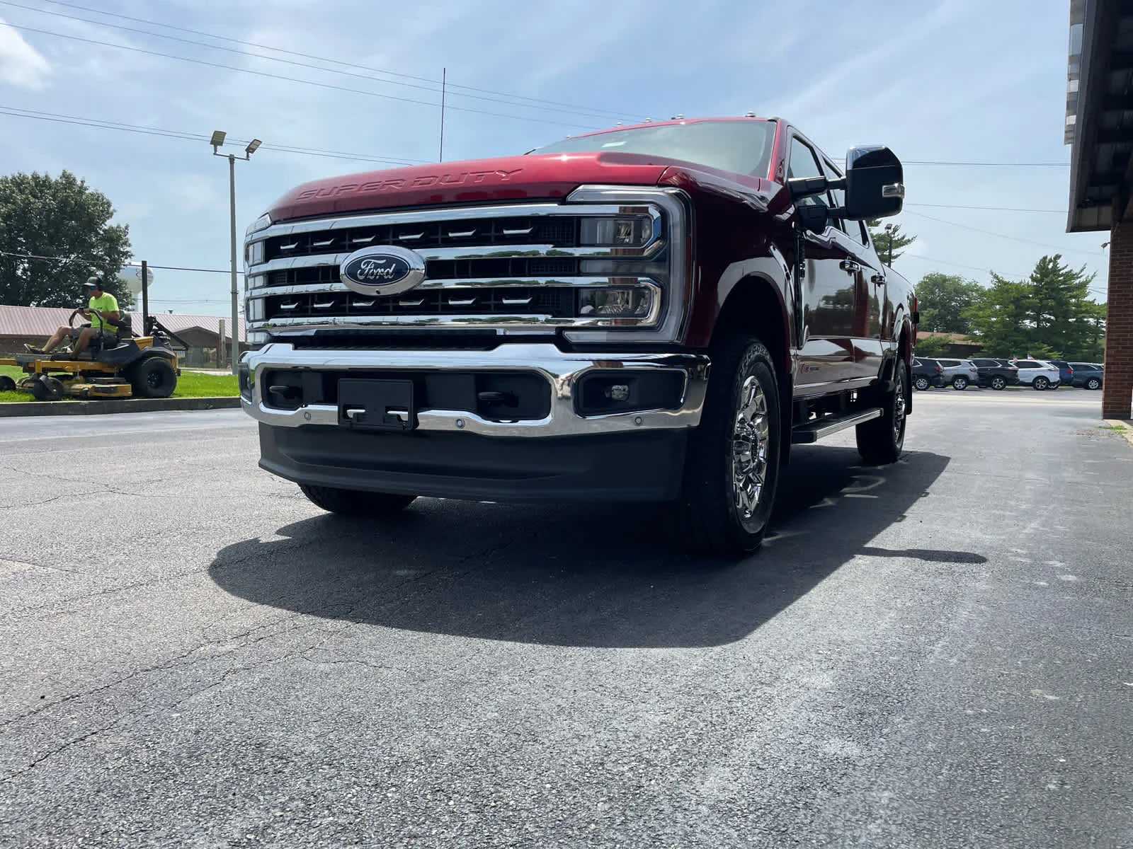 New 2026 Ruby Red Metallic Tinted Clearcoat Ford F-250® Lariat® image 23
