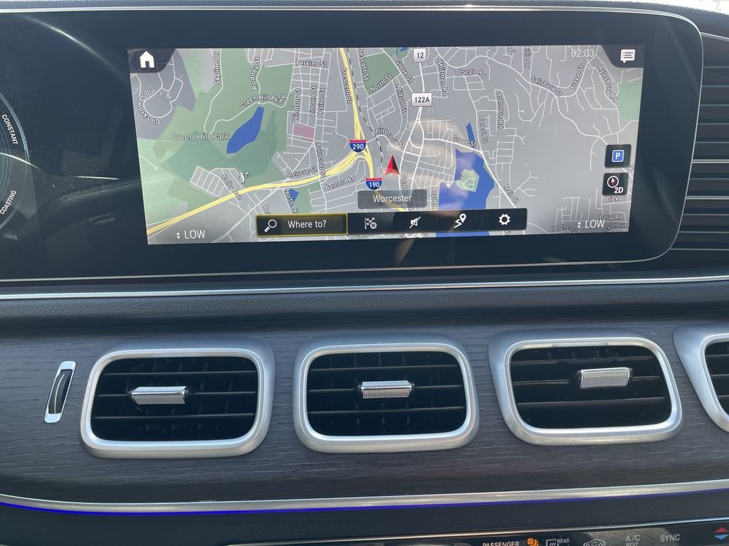 Used 2021 Blue Mercedes-Benz GLE 350 image 19