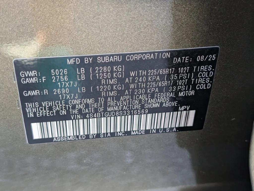 Used 2025 Green Subaru Wilderness image 26