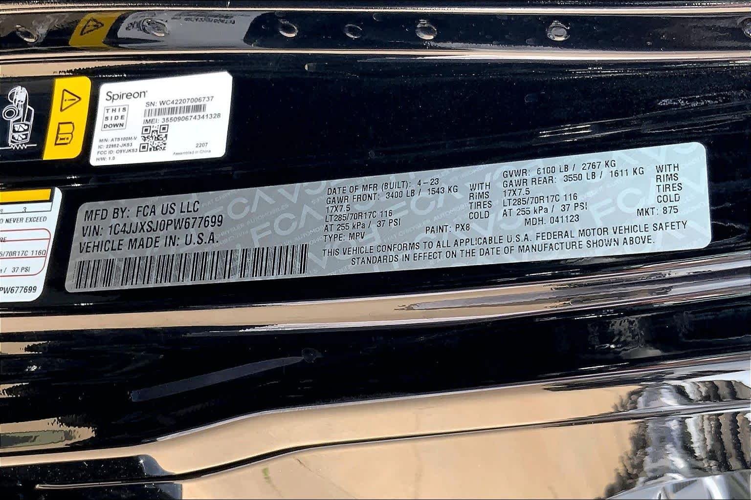 Certified Used 2023 Black Clearcoat Jeep Rubicon 392 image 45