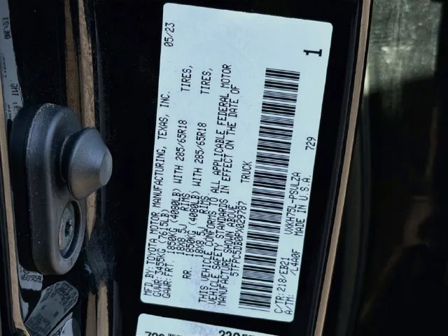 Used 2023 Black Toyota TRD Pro image 28