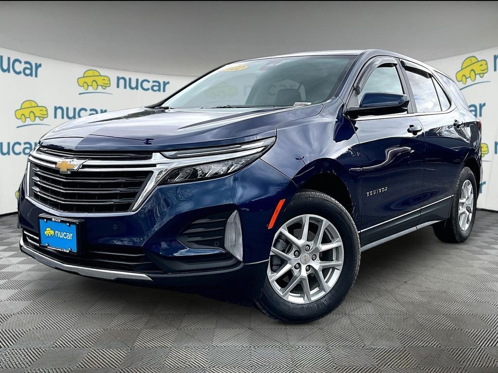 Used 2022 Blue Chevrolet LT image 3