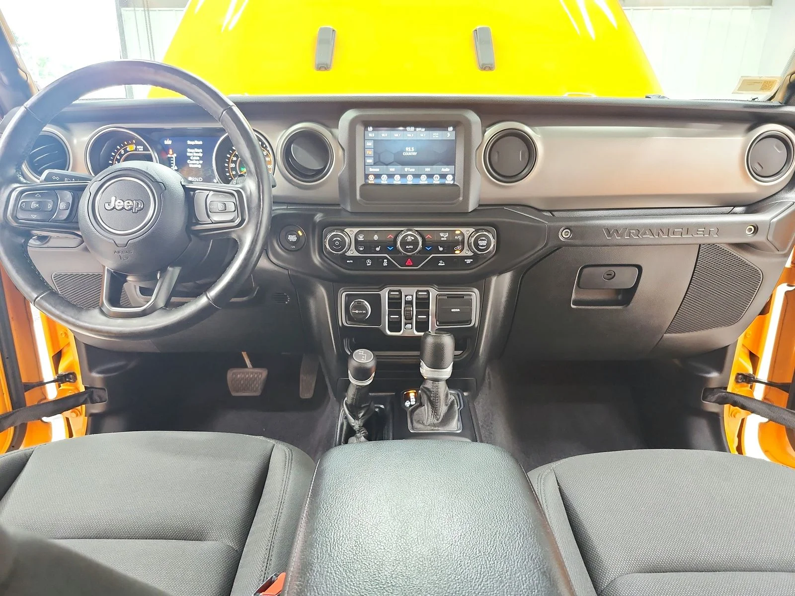 Used 2021 Orange Jeep Unlimited Willys image 24