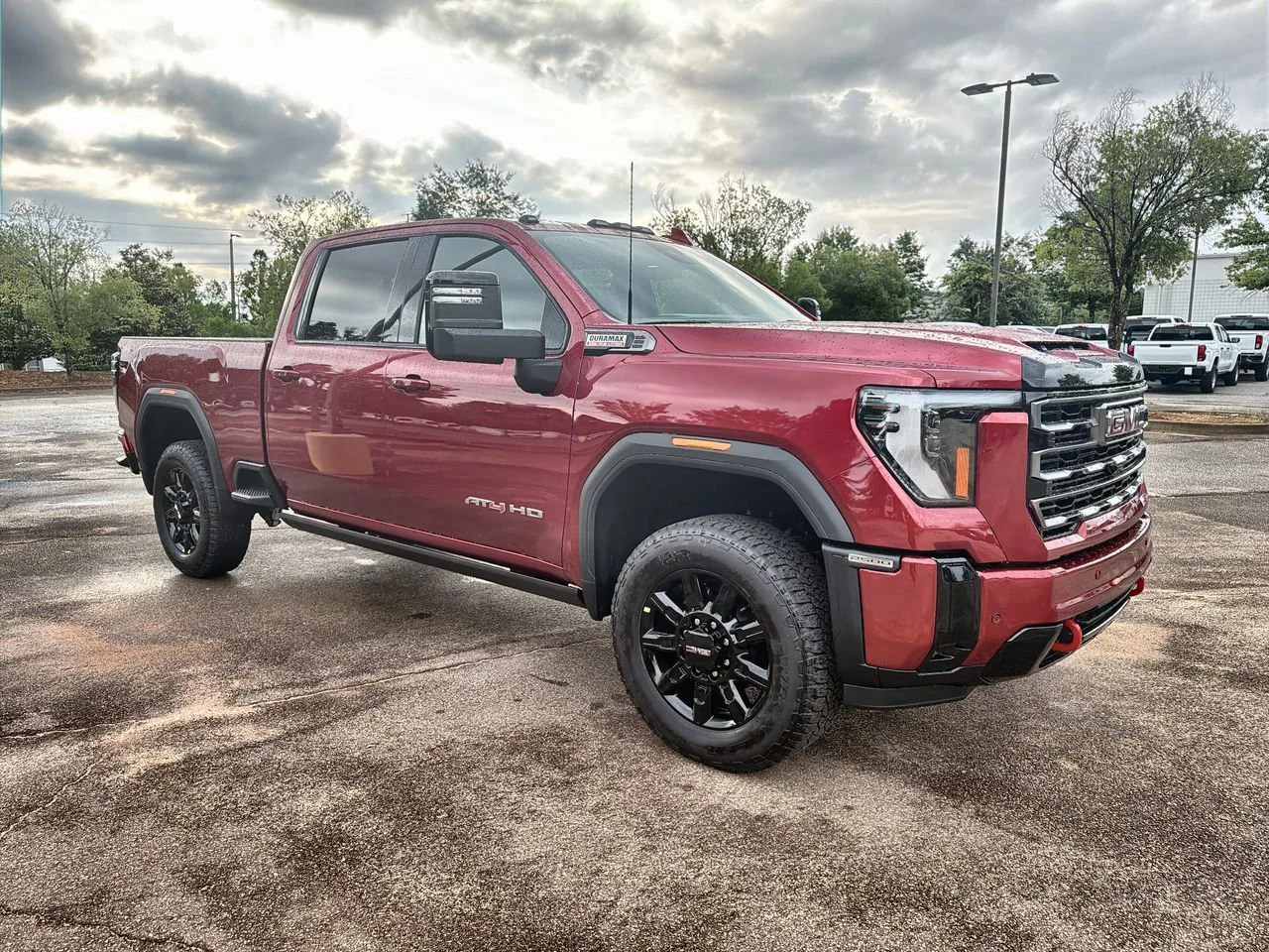 New 2026 Volcanic Red Tintcoat GMC AT4 image 2