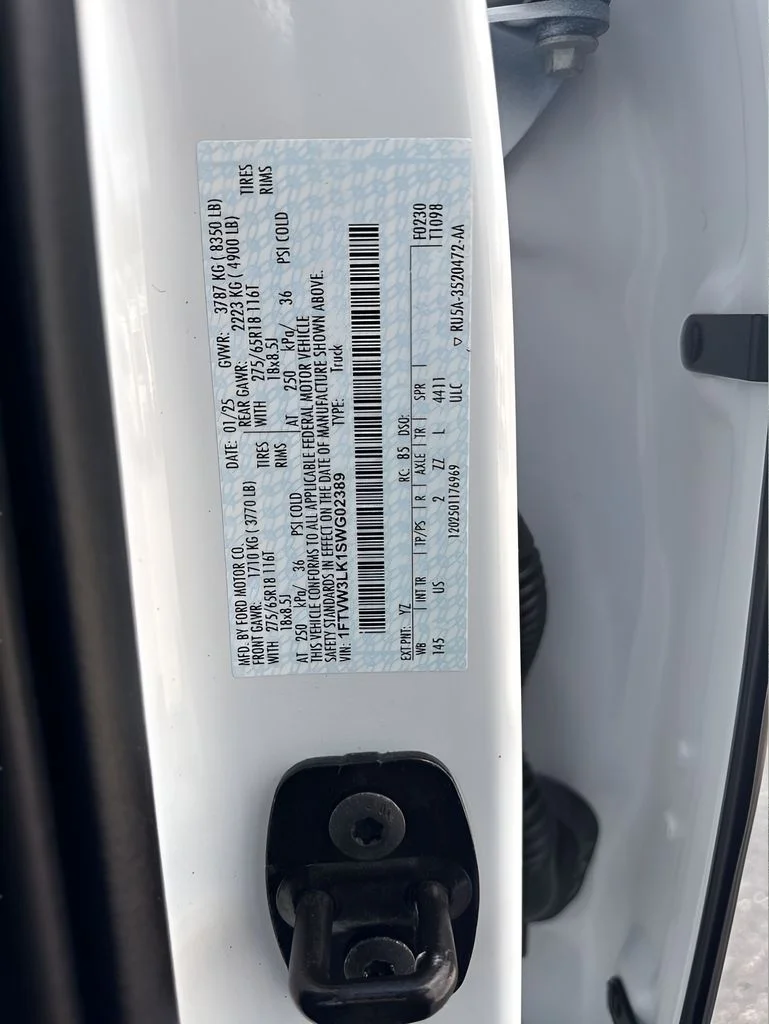 Used 2025 White Ford XLT image 31
