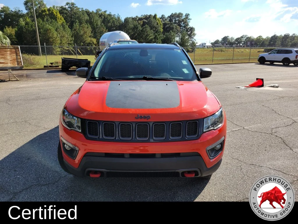 Used 2018 Orange Jeep Trailhawk image 10
