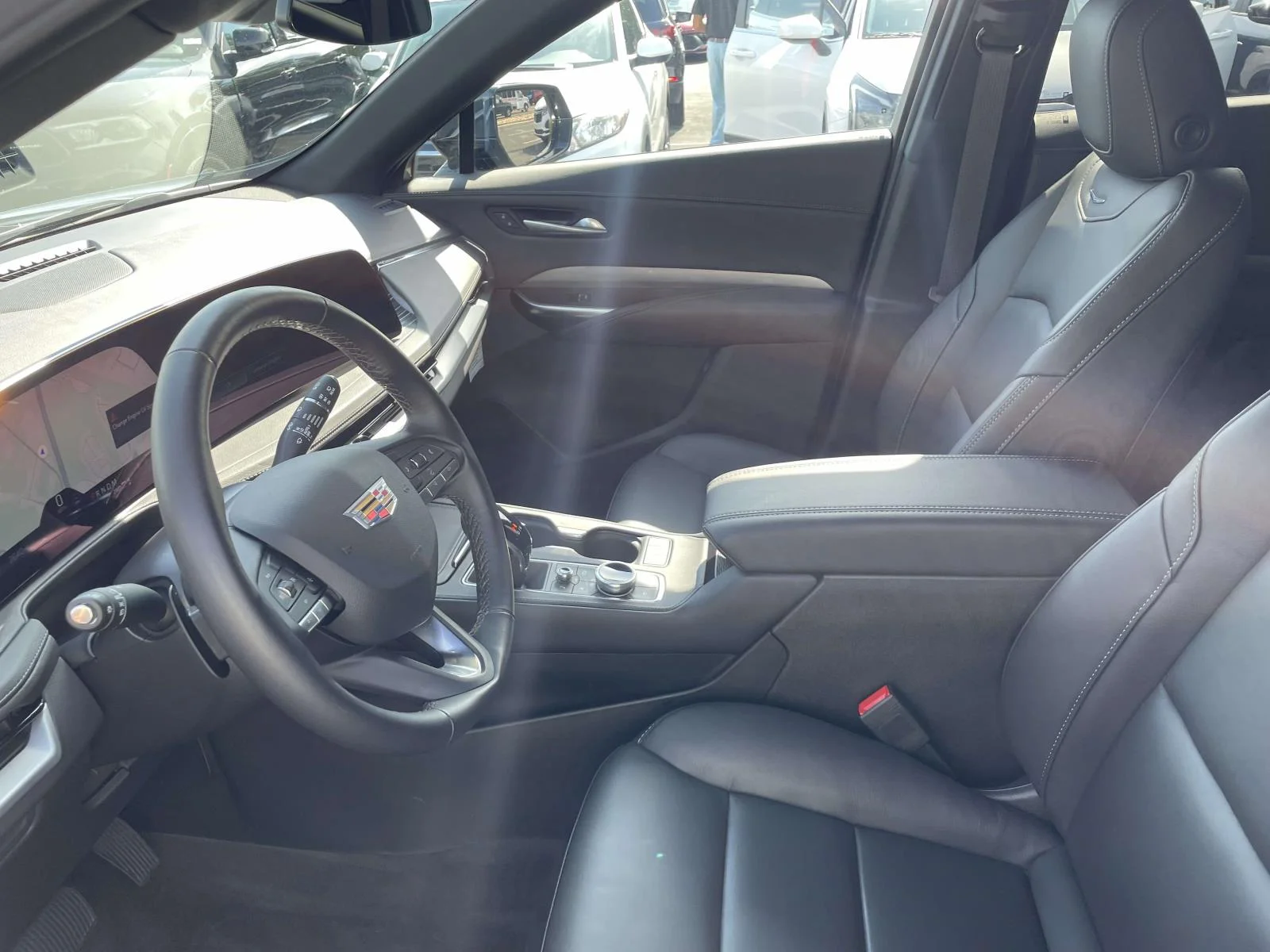 Used 2025 Stellar Black Metallic Cadillac Premium Luxury image 20
