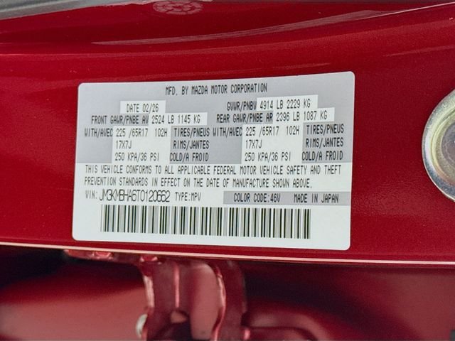 New 2026 Soul Red Crystal Metallic Mazda 2.5 S Select AWD image 29