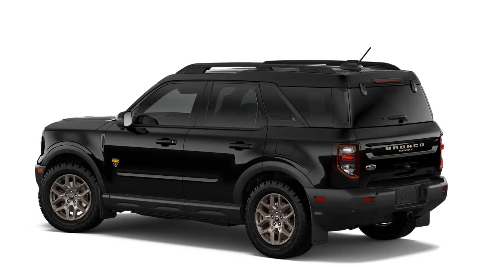 New 2026 Shadow Black Ford Badlands® image 2