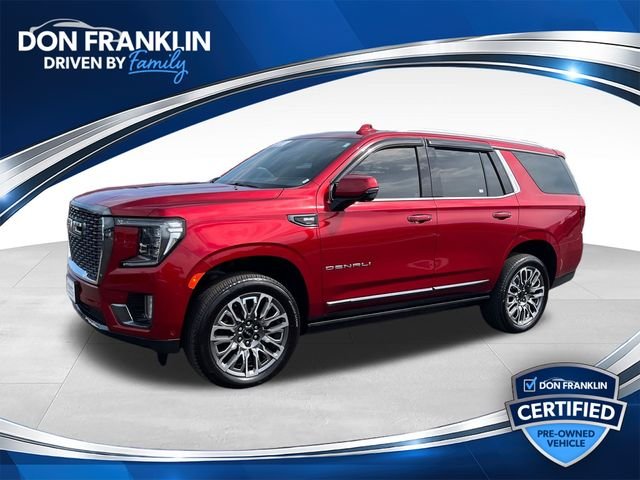 Certified Used 2023 Red GMC Denali Ultimate image 1