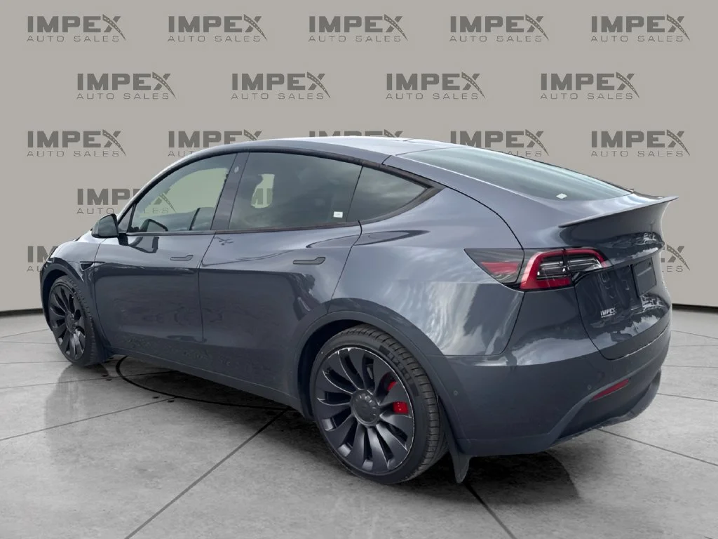 Used 2022 Gray Tesla Performance image 3