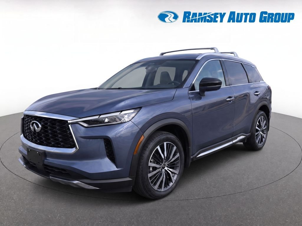Certified Used 2023 Blue INFINITI Sensory image 1