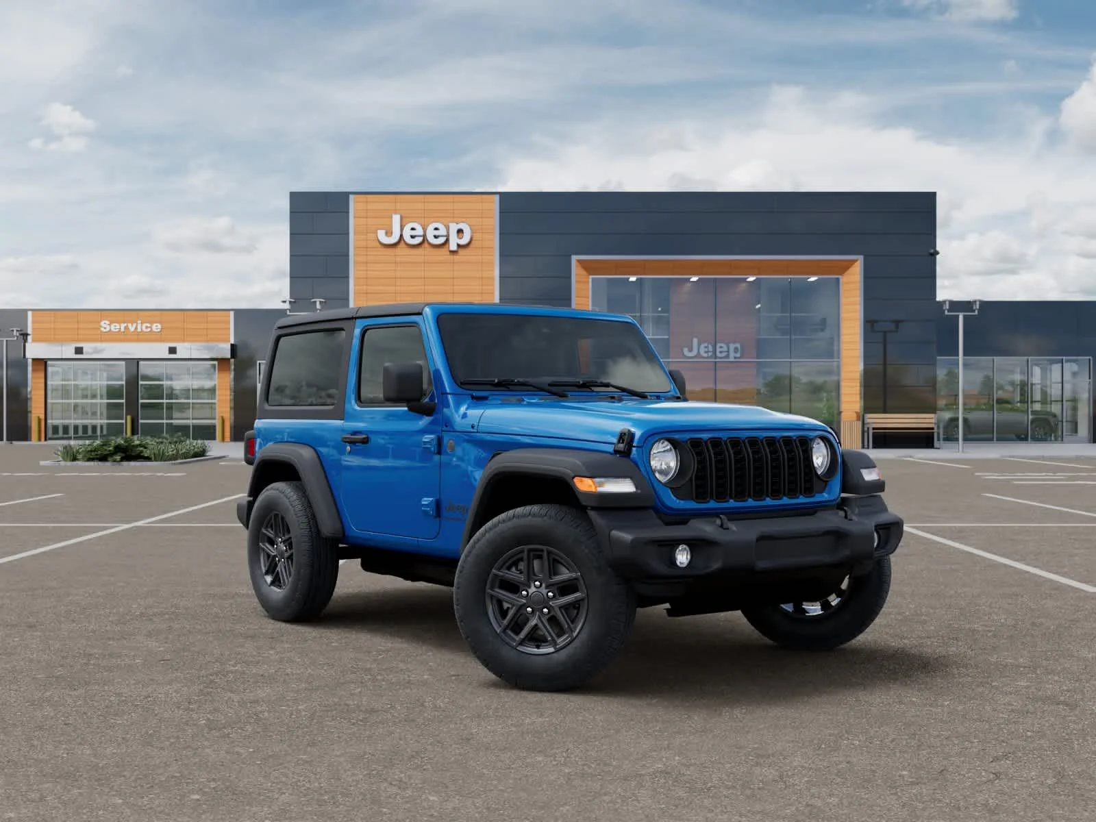 New 2026 Hydro Blue Pearlcoat Jeep Sport S image 5