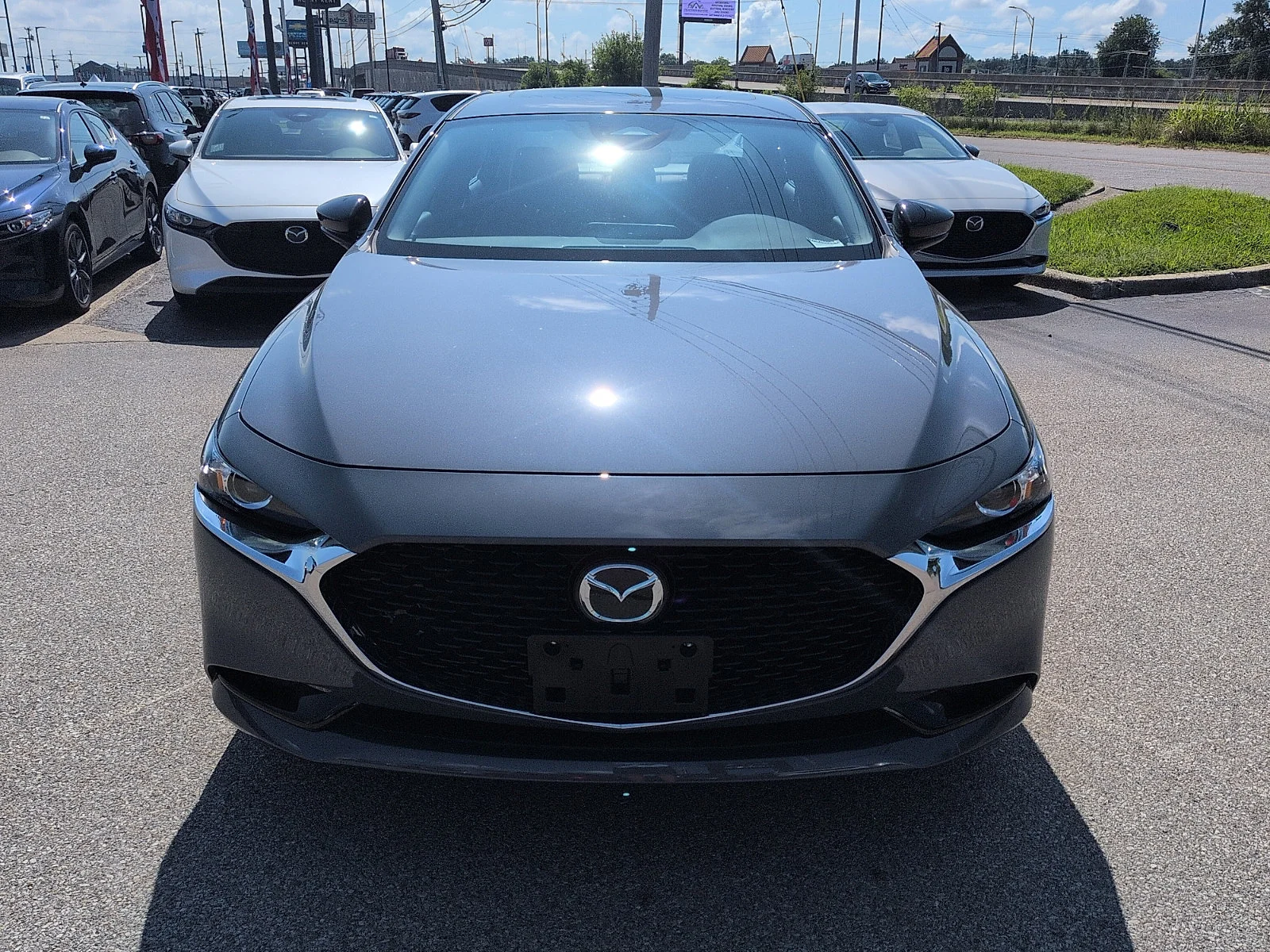 New 2026 Polymetal Gray Metallic Mazda 2.5 S Carbon Edition image 3