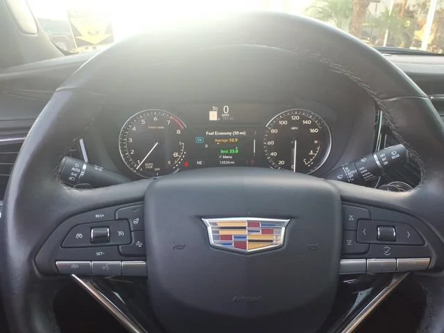Used 2025 Crystal White Tricoat Cadillac Premium Luxury image 17