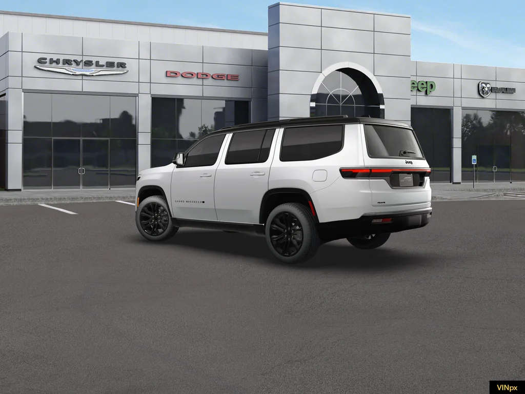 New 2026 Bright White Clear-Coat Exterior Paint Jeep Summit image 3