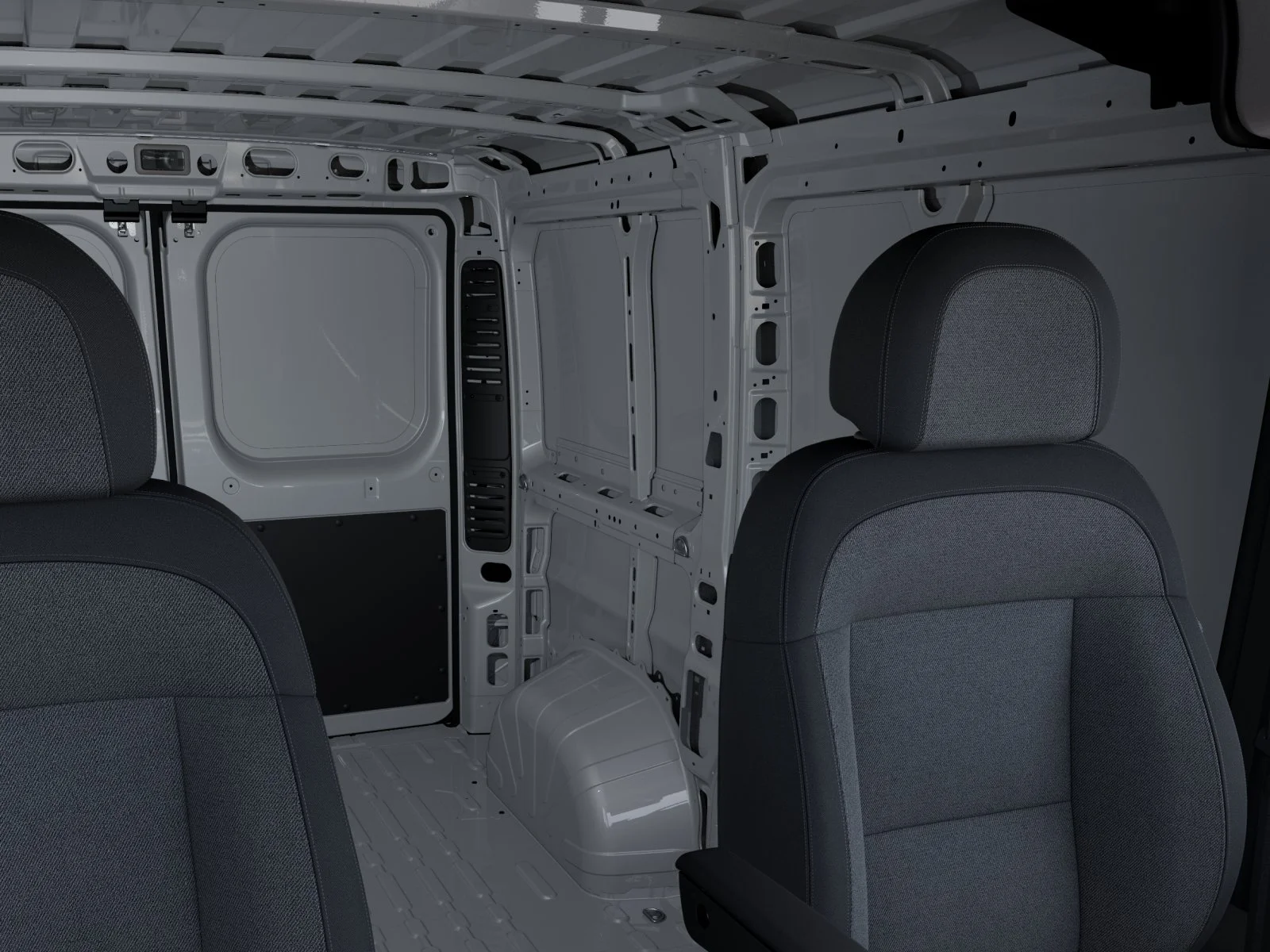 New 2026 Bright White Clear-Coat Exterior Paint RAM Tradesman 1500 Low Roof 118 WB w/Pass Seat image 52