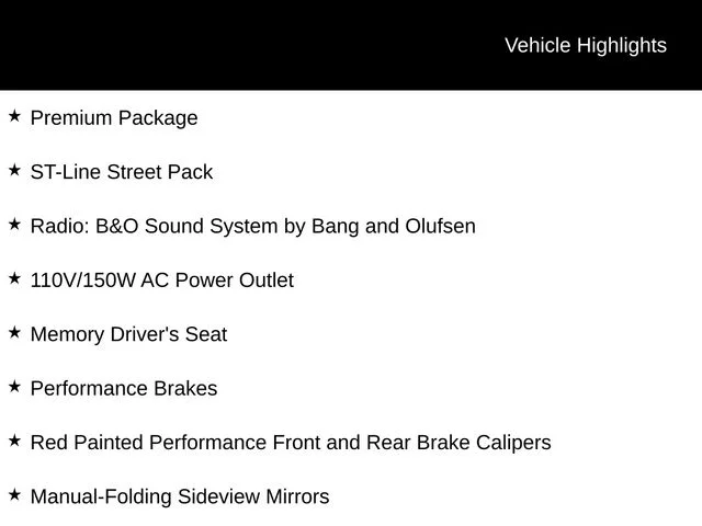 New 2026 Agate Black Metallic Ford ST-Line image 7