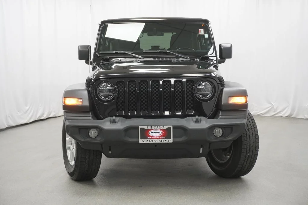 Used 2021 Black Jeep Unlimited Sport S image 8
