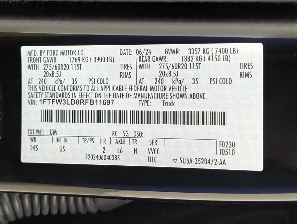 Certified Used 2024 Agate Black Metallic Ford XLT image 32