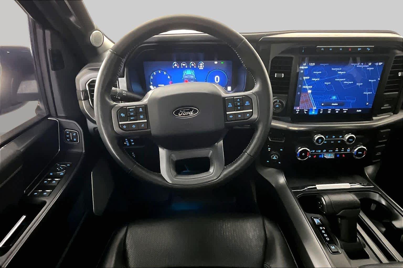 Used 2024 Carbonized Gray Metallic Ford LARIAT image 6