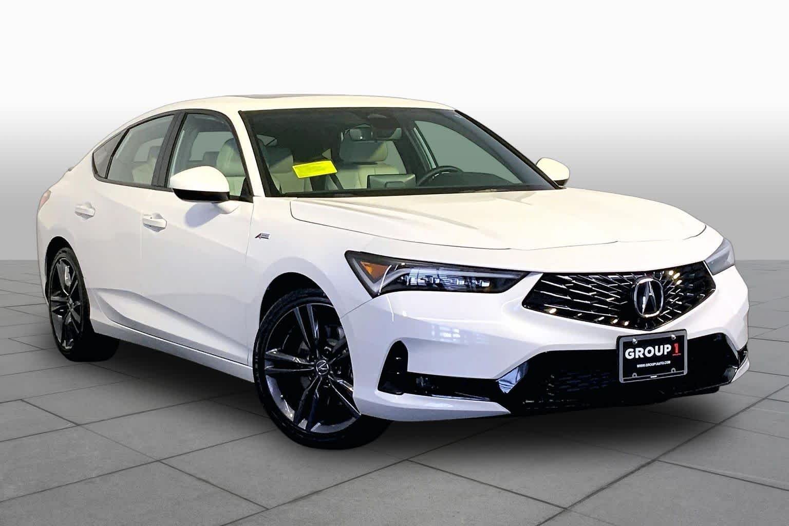 Certified Used 2023 Platinum White Pearl Acura With A-Spec Package image 3