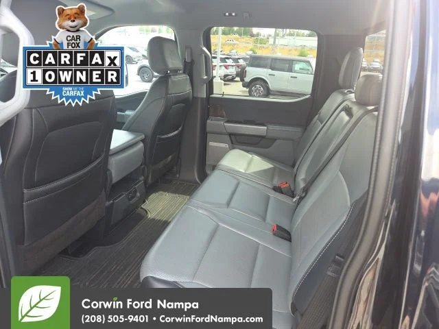 Used 2021 Blue Ford Lariat image 8