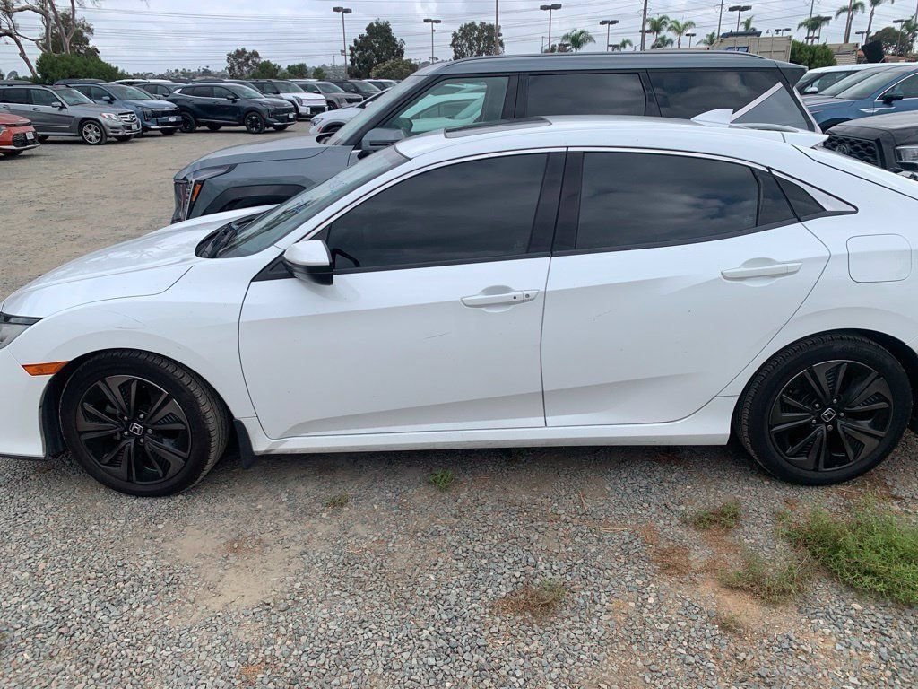 Used 2019 White Orchid Pearl Honda EX image 10