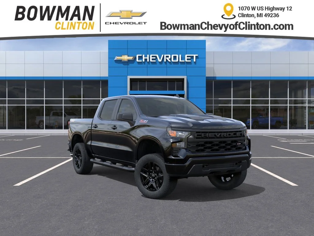 New 2026 Black Chevrolet Custom Trail Boss image 1