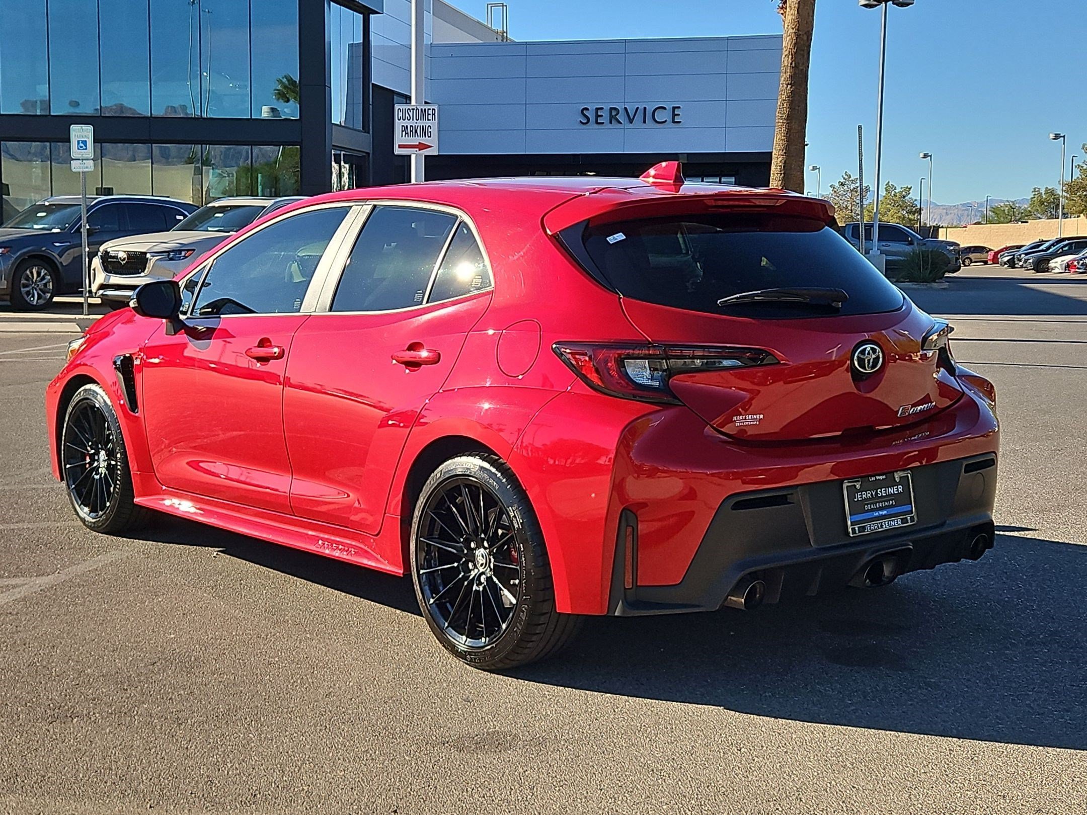 Used 2023 Red Toyota Core image 3