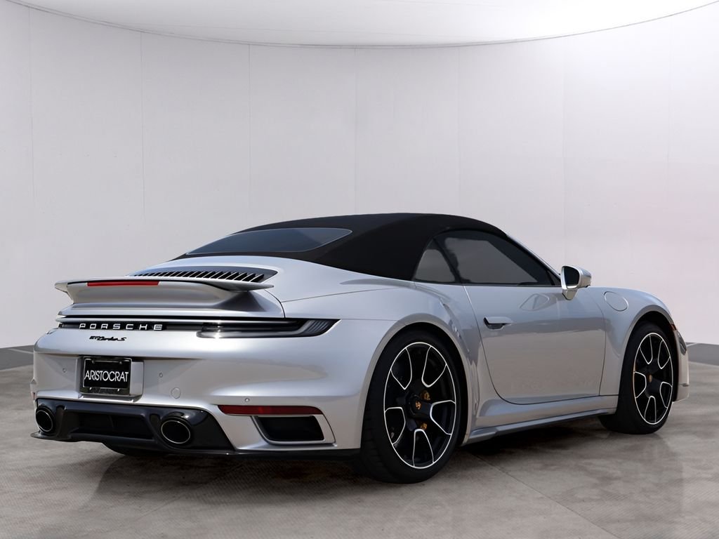 Used 2022 GT Silver Metallic Porsche Turbo S image 8