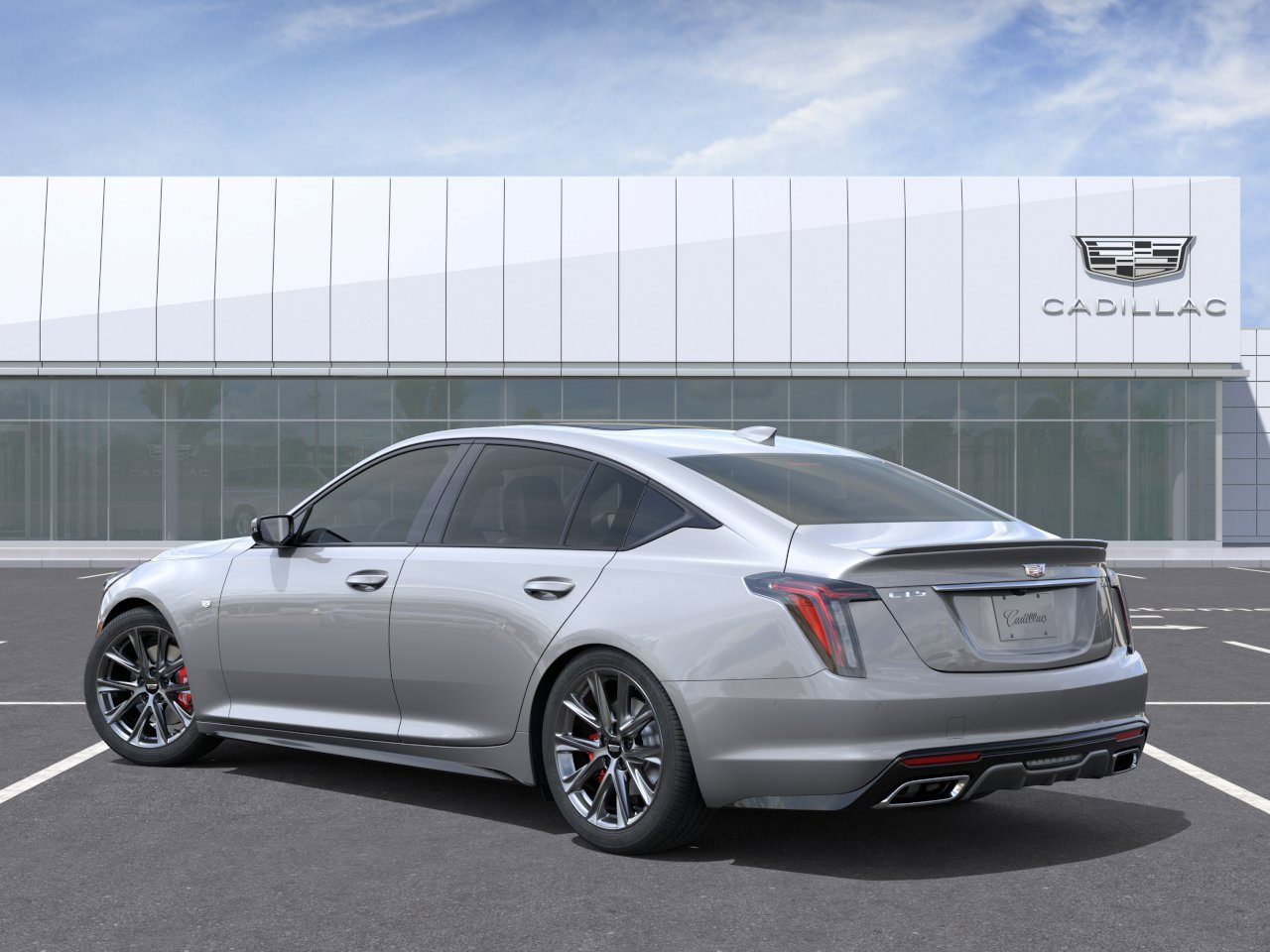 New 2026 Argent Silver Metallic Cadillac Sport image 3