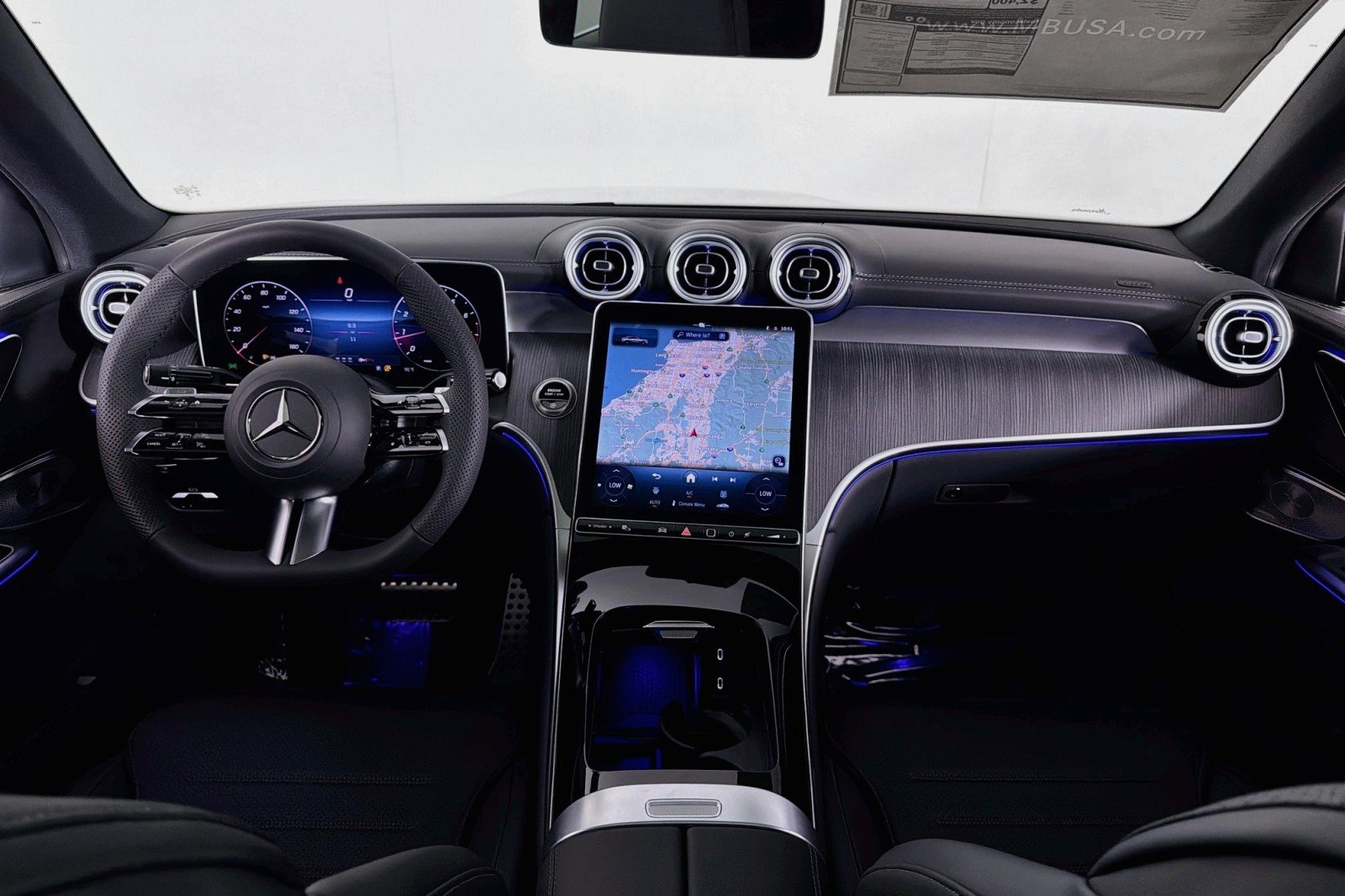 New 2026 Black Mercedes-Benz GLC 300 4MATIC® Coupe image 4